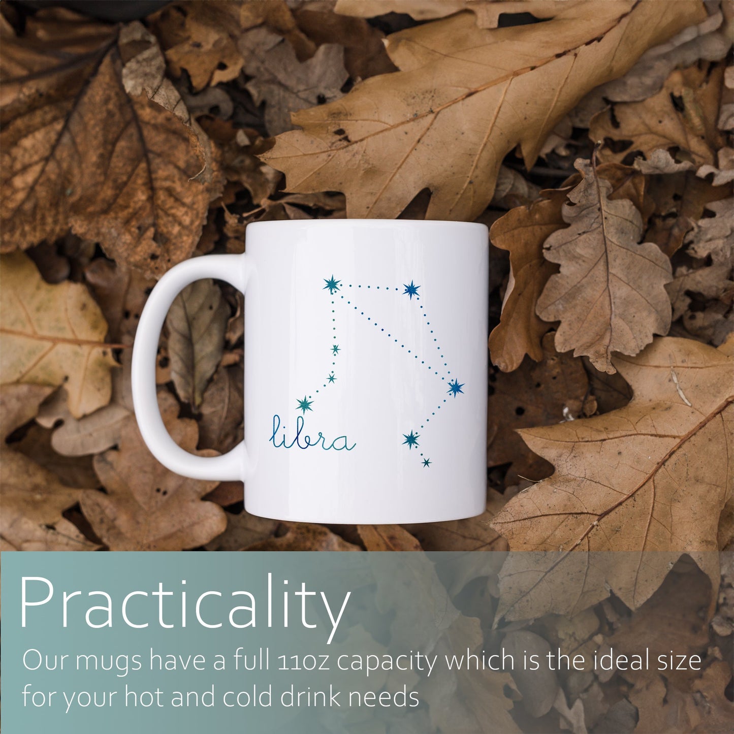 Libra constellation | Ceramic mug-Ceramic mug-Adnil Creations