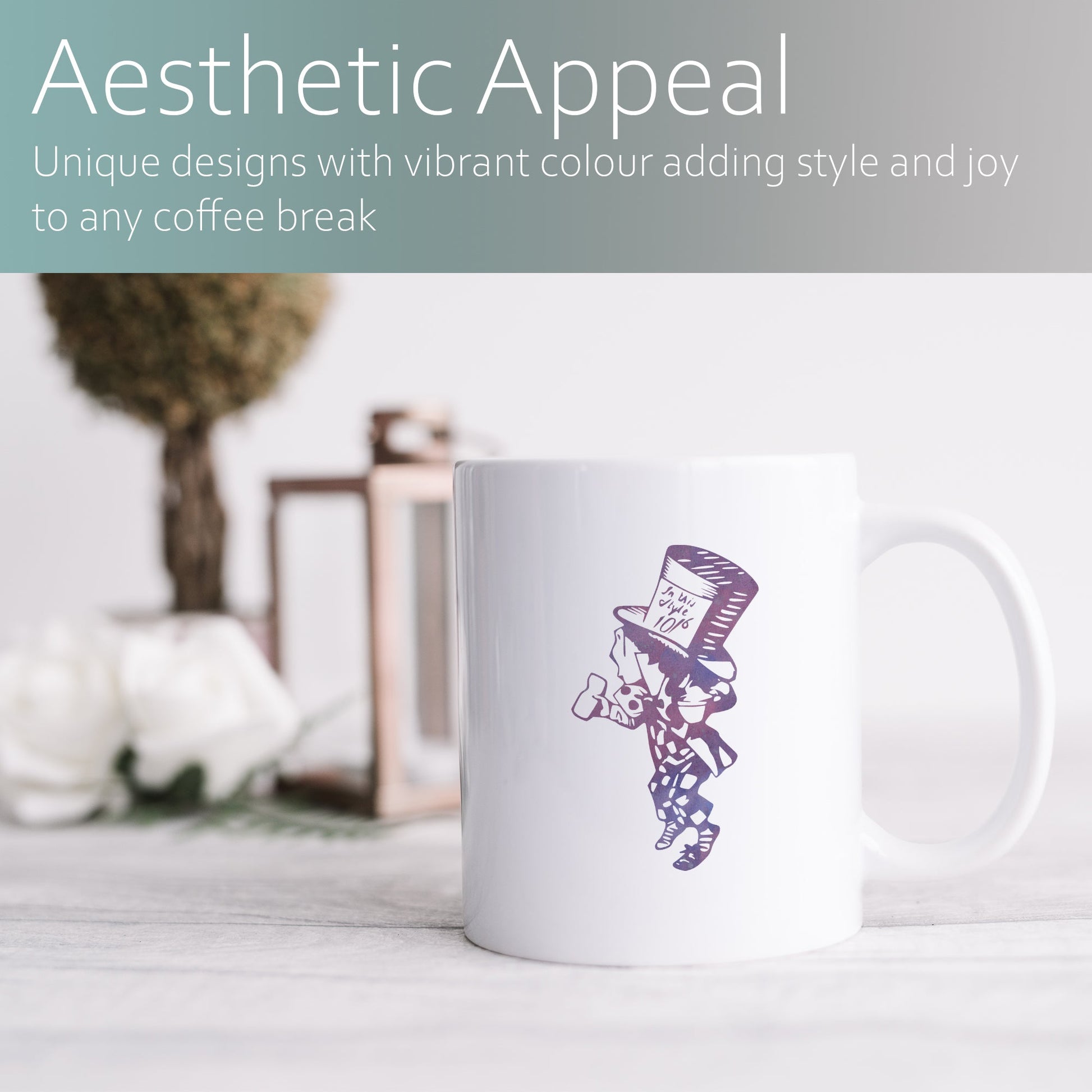 Mad hatter | Ceramic mug-Ceramic mug-Adnil Creations