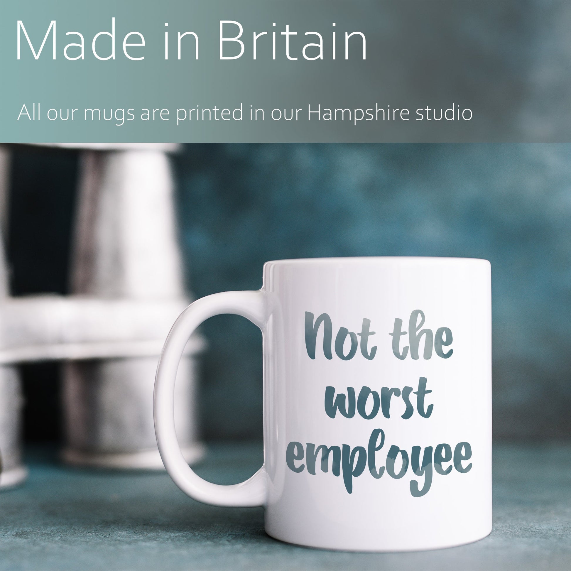 Not the worst employee | Ceramic mug-Ceramic mug-Adnil Creations
