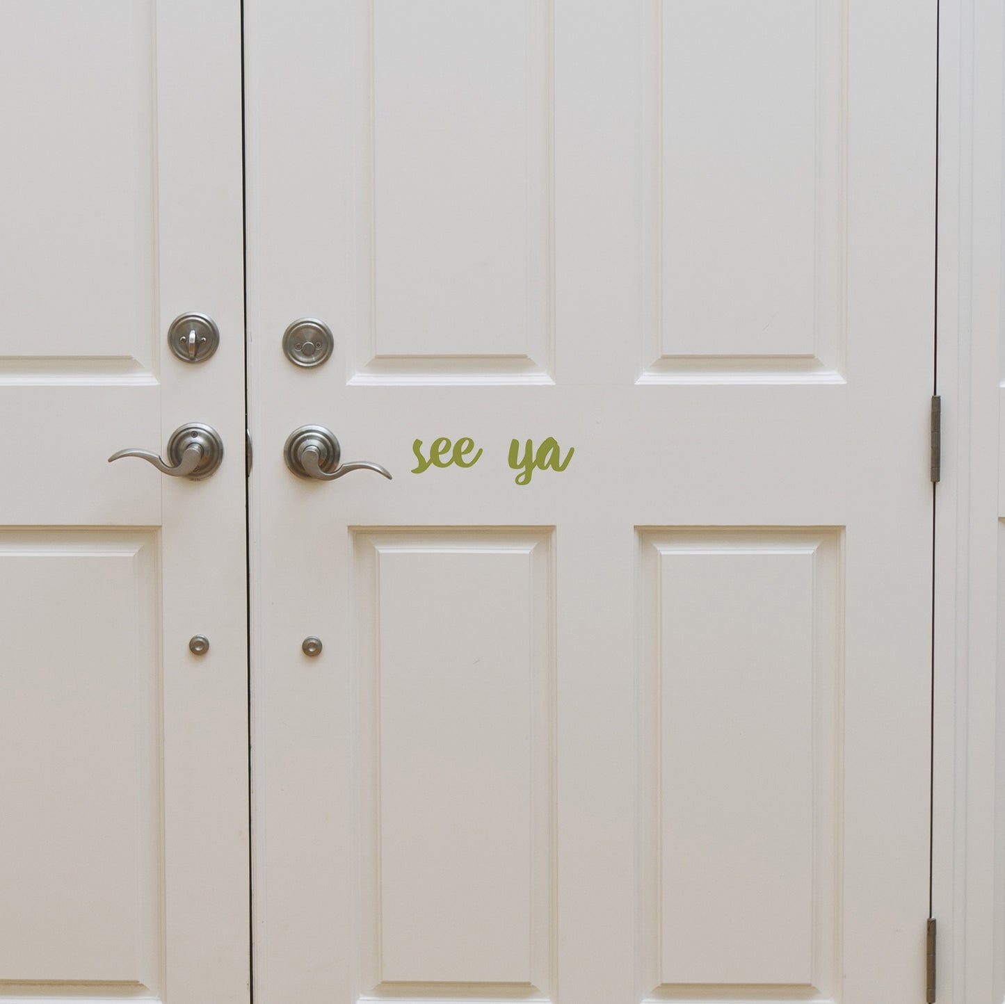 See Ya | Door decal-Door decal-Adnil Creations