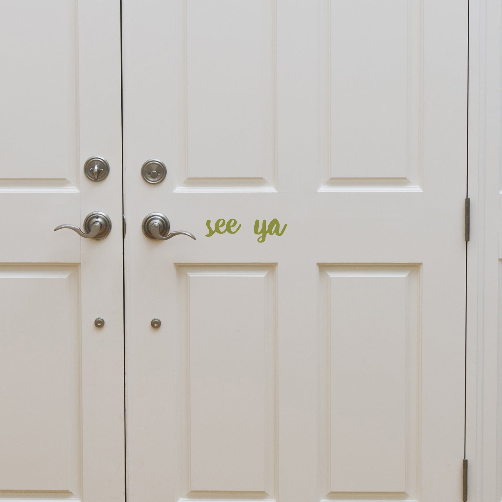 See Ya | Door decal-Door decal-Adnil Creations