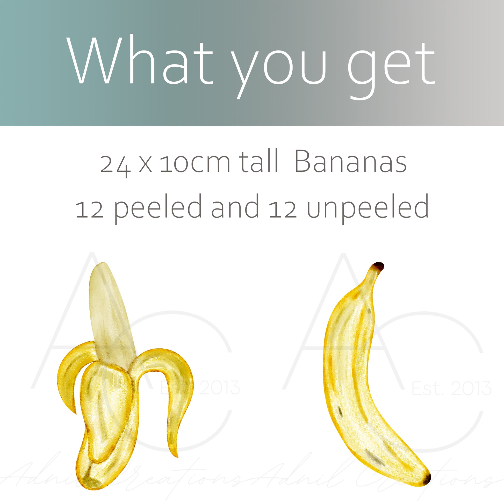 Bananas | Fabric wall stickers-Fabric wall stickers-Adnil Creations