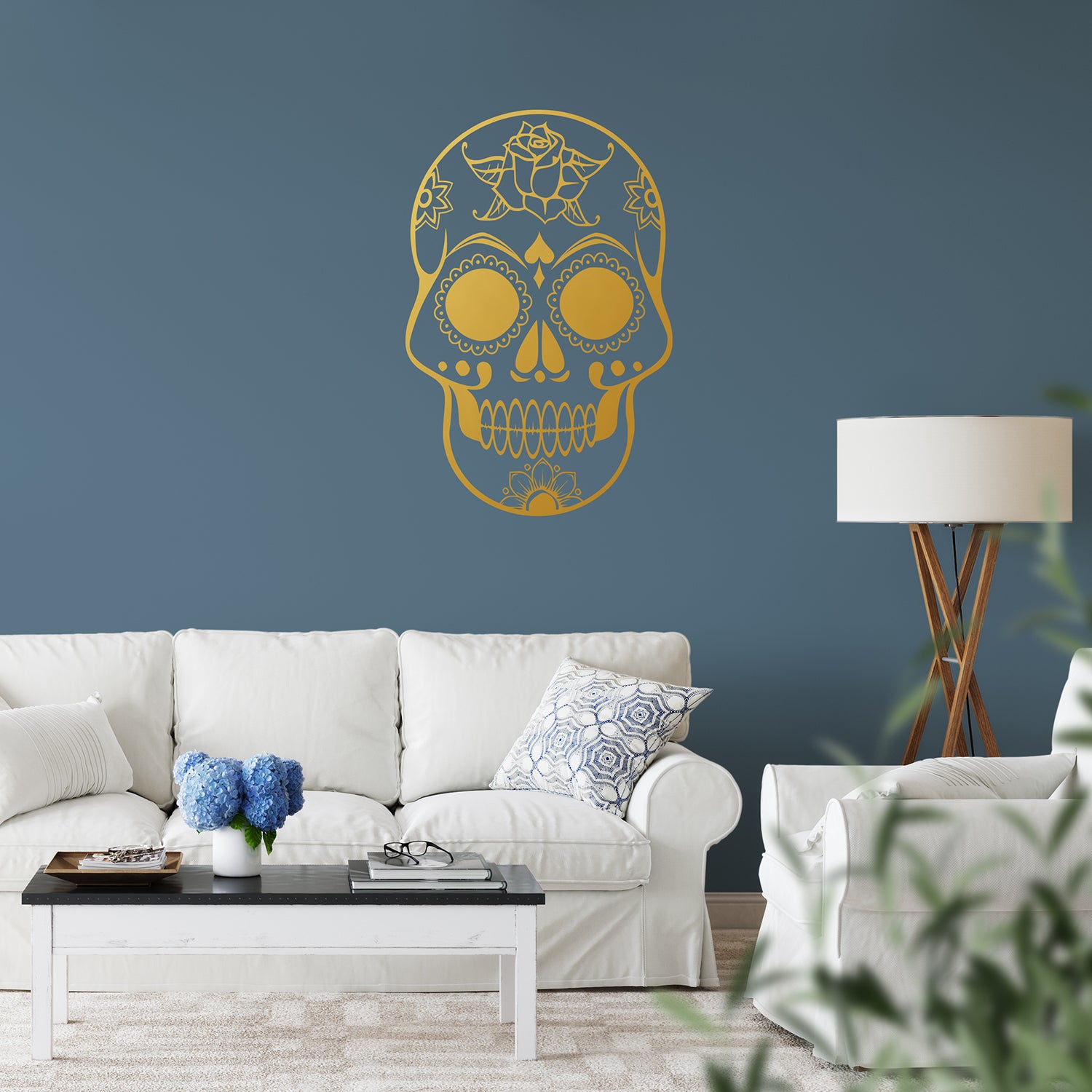 Sugar skull | Wall decal-Wall art-Adnil Creations