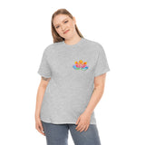 Watercolour Lotus Yoga Tee | Unisex Heavy Cotton Tee