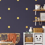 Set of 50 polka dots | Wall pattern