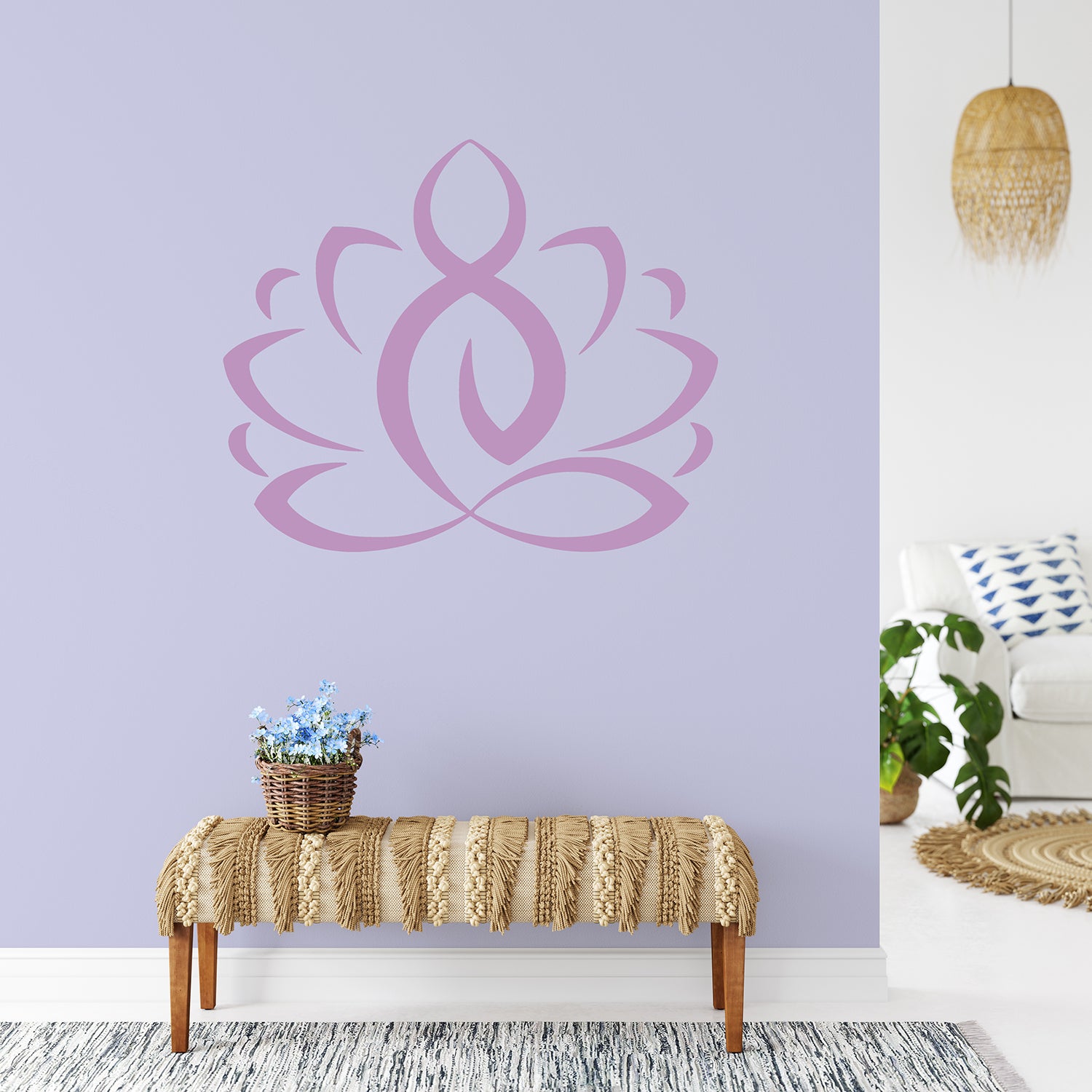 Lotus | Wall decal-Wall art-Adnil Creations