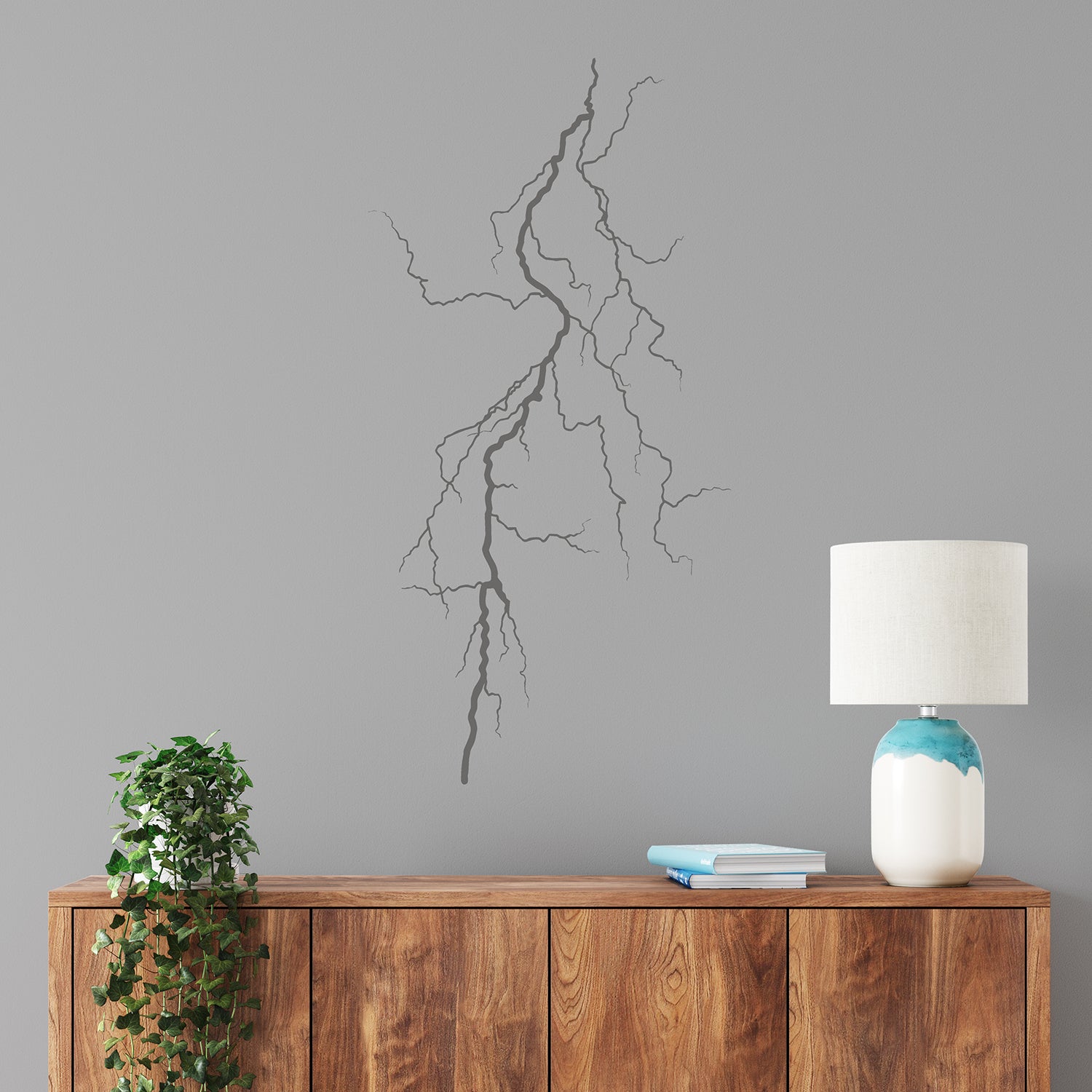 Lightning storm | Wall decal-Wall art-Adnil Creations