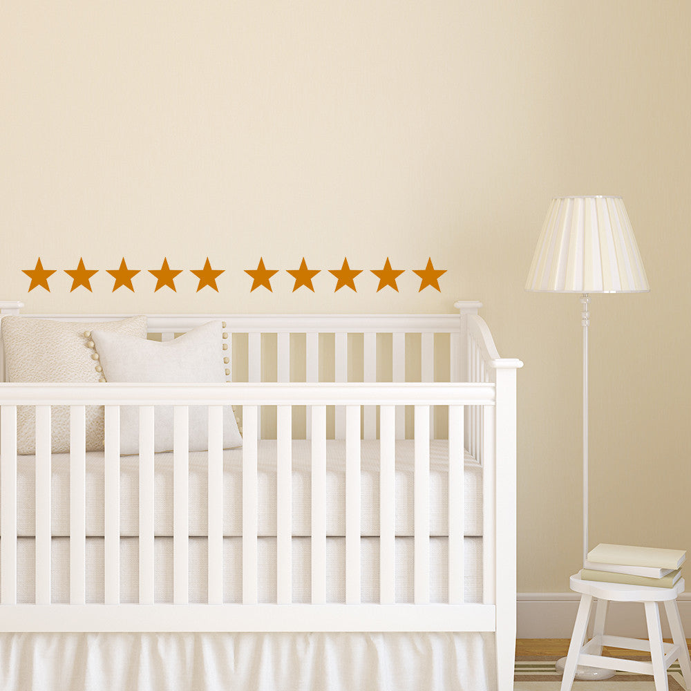 Set of 50 stars | Wall pattern - Adnil Creations