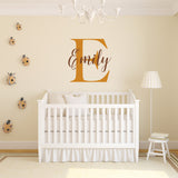 Traditional style monogram | Monogram decal - Adnil Creations