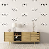 Set of 50 hipster glasses | Wall pattern - Adnil Creations
