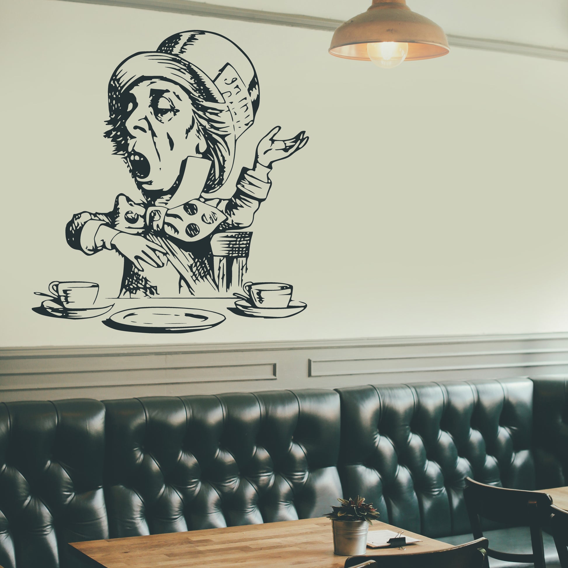 Mad hatter | Alice's adventures in Wonderland | Wall decal - Adnil Creations