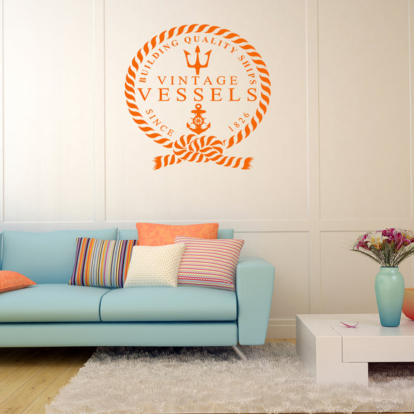 Vintage vessels | Wall decal - Adnil Creations
