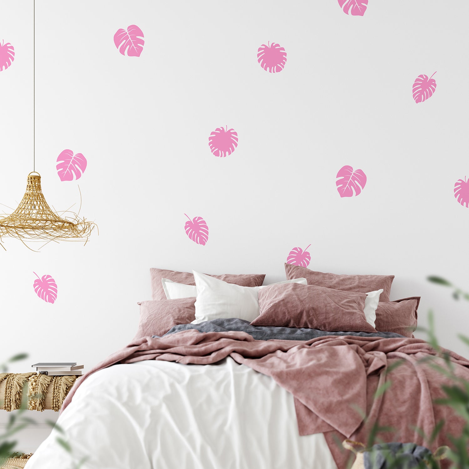 Monstera leaves | Wall pattern-Repeating pattern-Adnil Creations