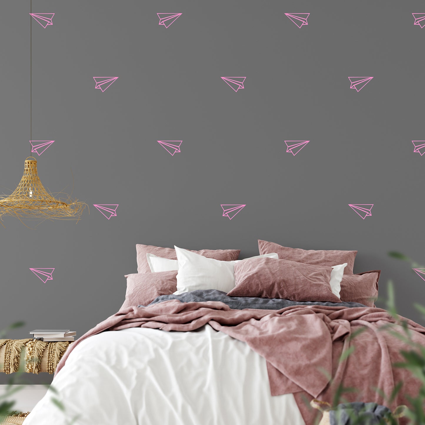 Paper aeroplanes | Wall pattern
