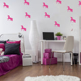 Set of 50 unicorns | Wall pattern - Adnil Creations