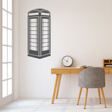 Telephone box | Wall decal - Adnil Creations