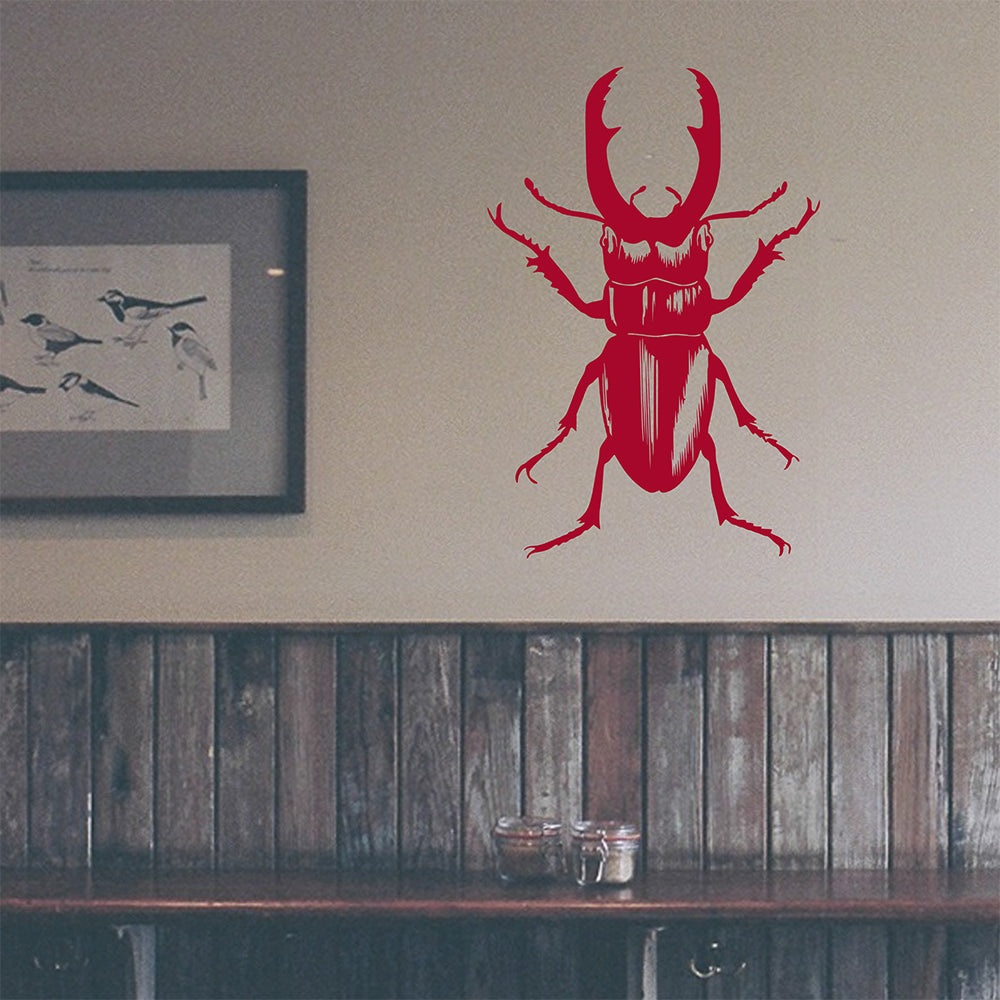 Stag beetle | Wall decal - Adnil Creations