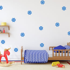 Set of 50 ships wheels | Wall pattern