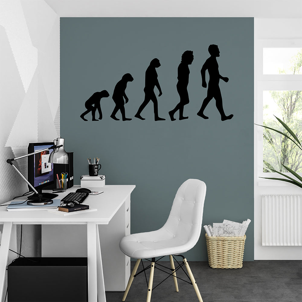 Evolution of Man | Wall decal - Adnil Creations