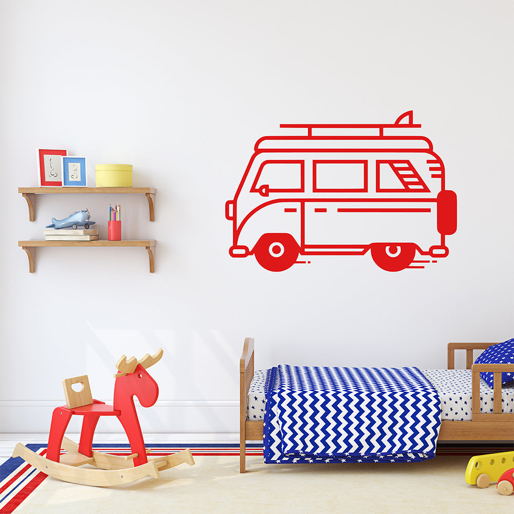 Camper van | Wall decal - Adnil Creations