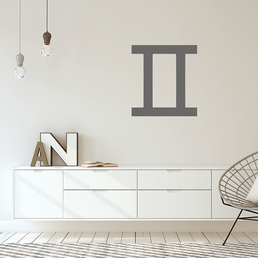 Gemini zodiac sign | Wall decal - Adnil Creations