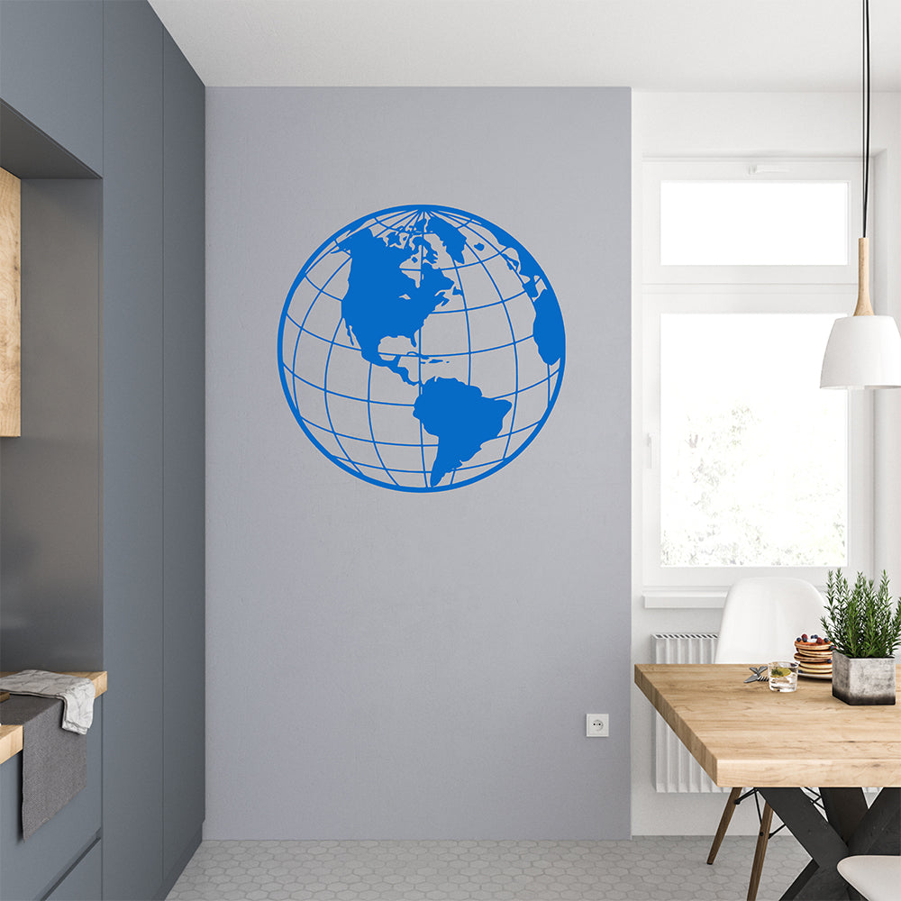 Globe | Wall decal - Adnil Creations