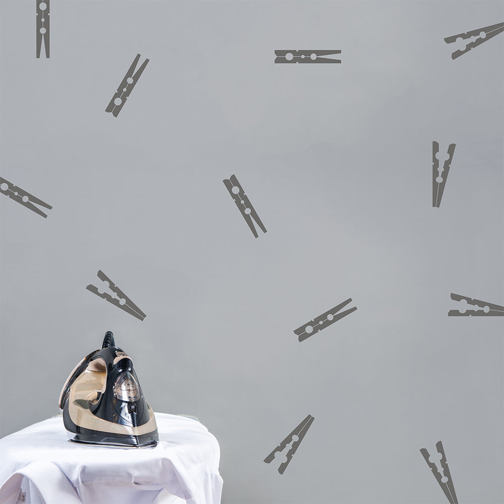 Clothes pegs | Wall pattern-Repeating pattern-Adnil Creations