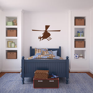 Helicopter | Wall decal - Adnil Creations