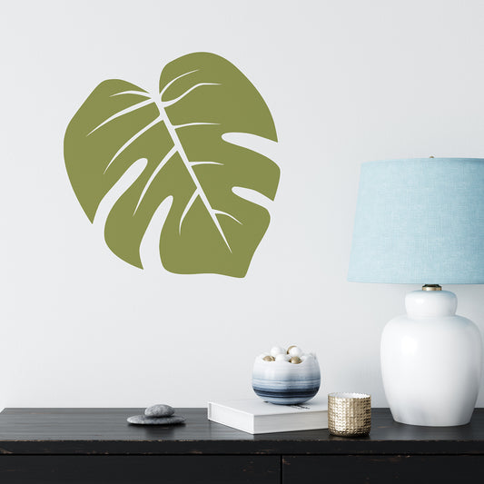 Monstera leaf | Wall decal-Wall art-Adnil Creations