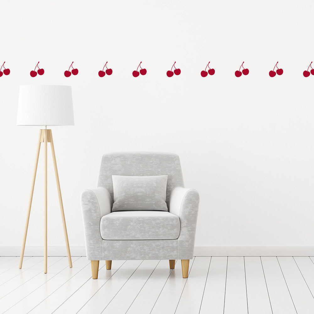 Set of 50 cherries | Wall pattern - Adnil Creations