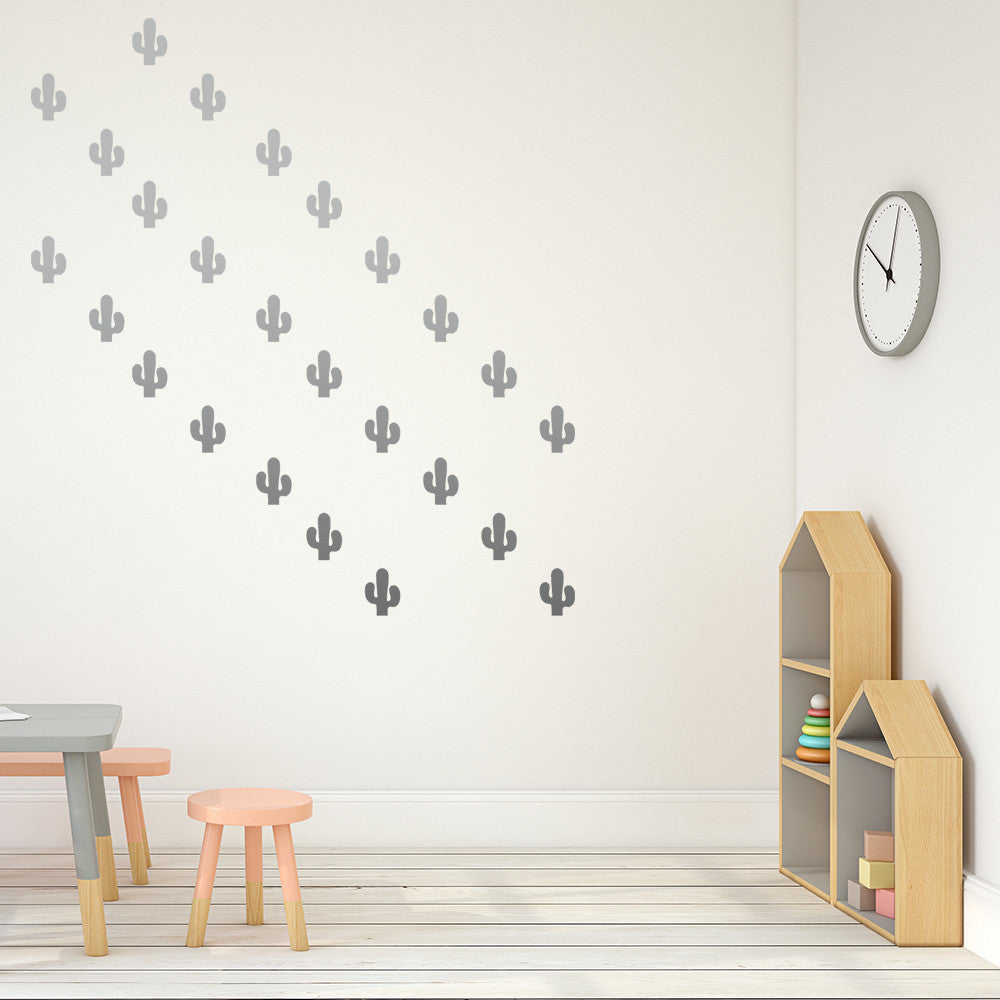 Set of 50 cactuses | Wall pattern - Adnil Creations
