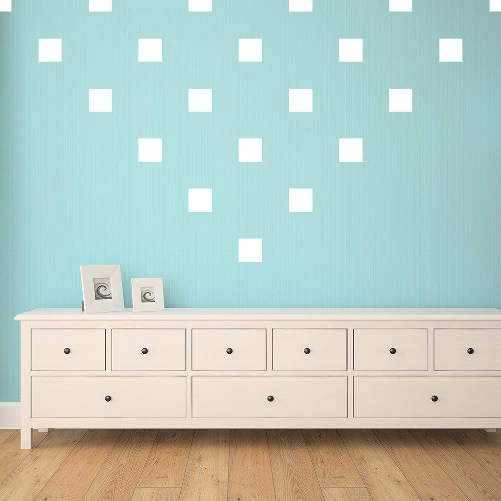 Set of 50 squares | Wall pattern - Adnil Creations
