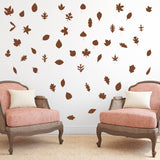 Set of 50 autumn leaves | Wall pattern - Adnil Creations
