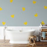 Set of 50 rubber ducks | Wall pattern
