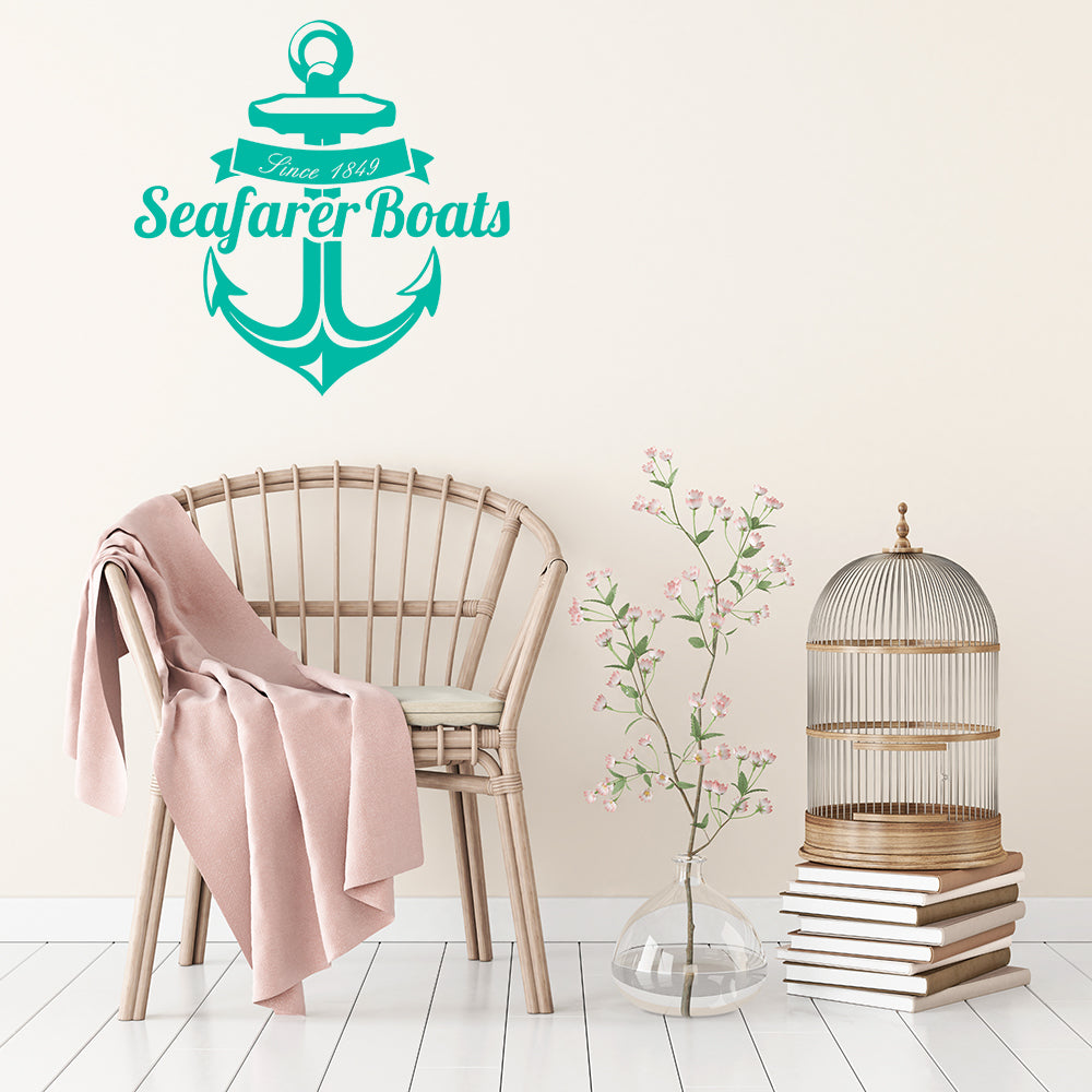 Seafarer boats | Wall decal - Adnil Creations