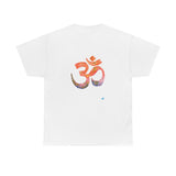 Watercolour Om Yoga Tee | Unisex Heavy Cotton Tee