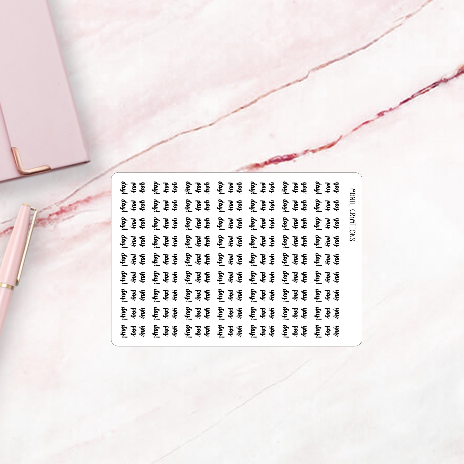 Pay day mono | Planner stickers - Adnil Creations