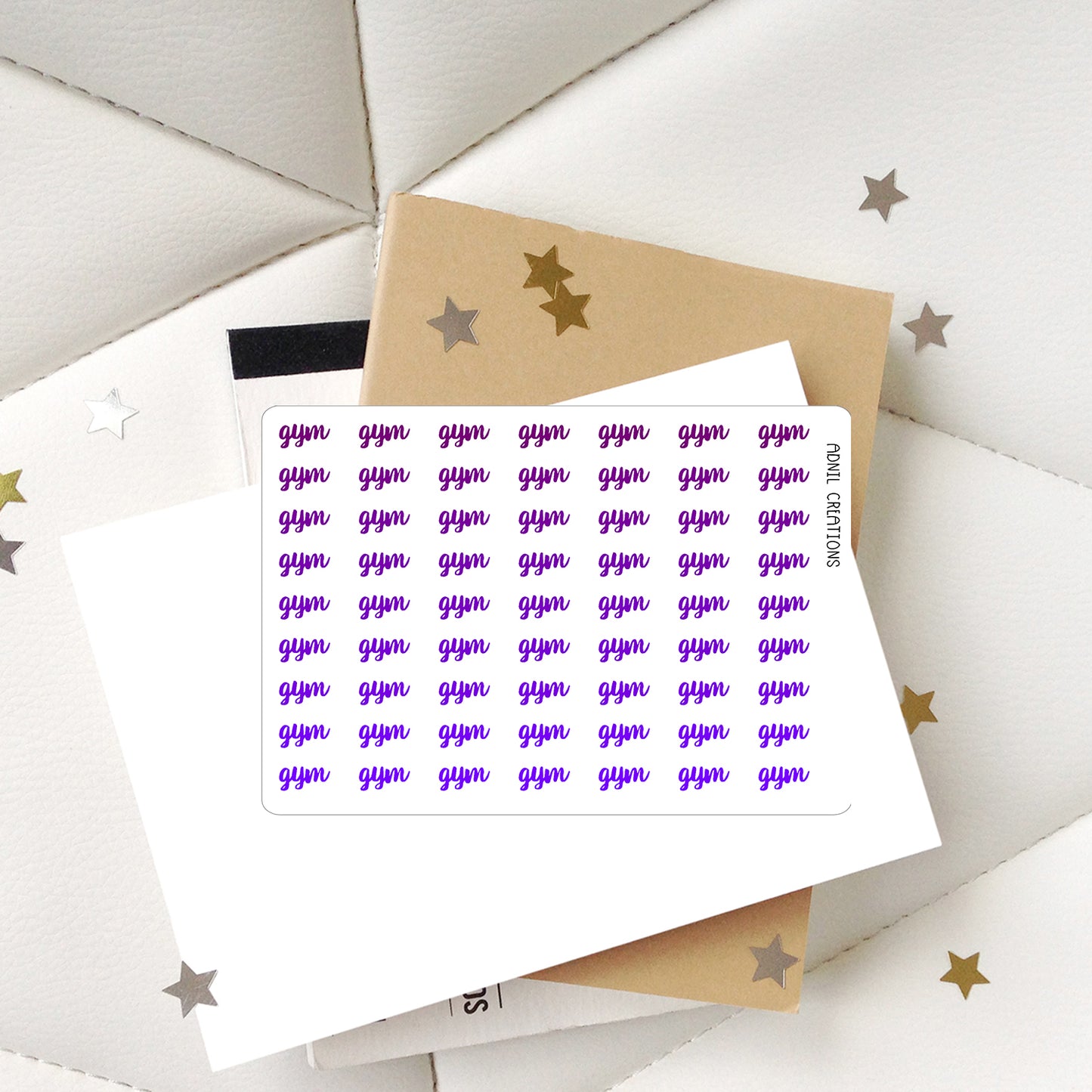 Gym ombre | Planner stickers - Adnil Creations
