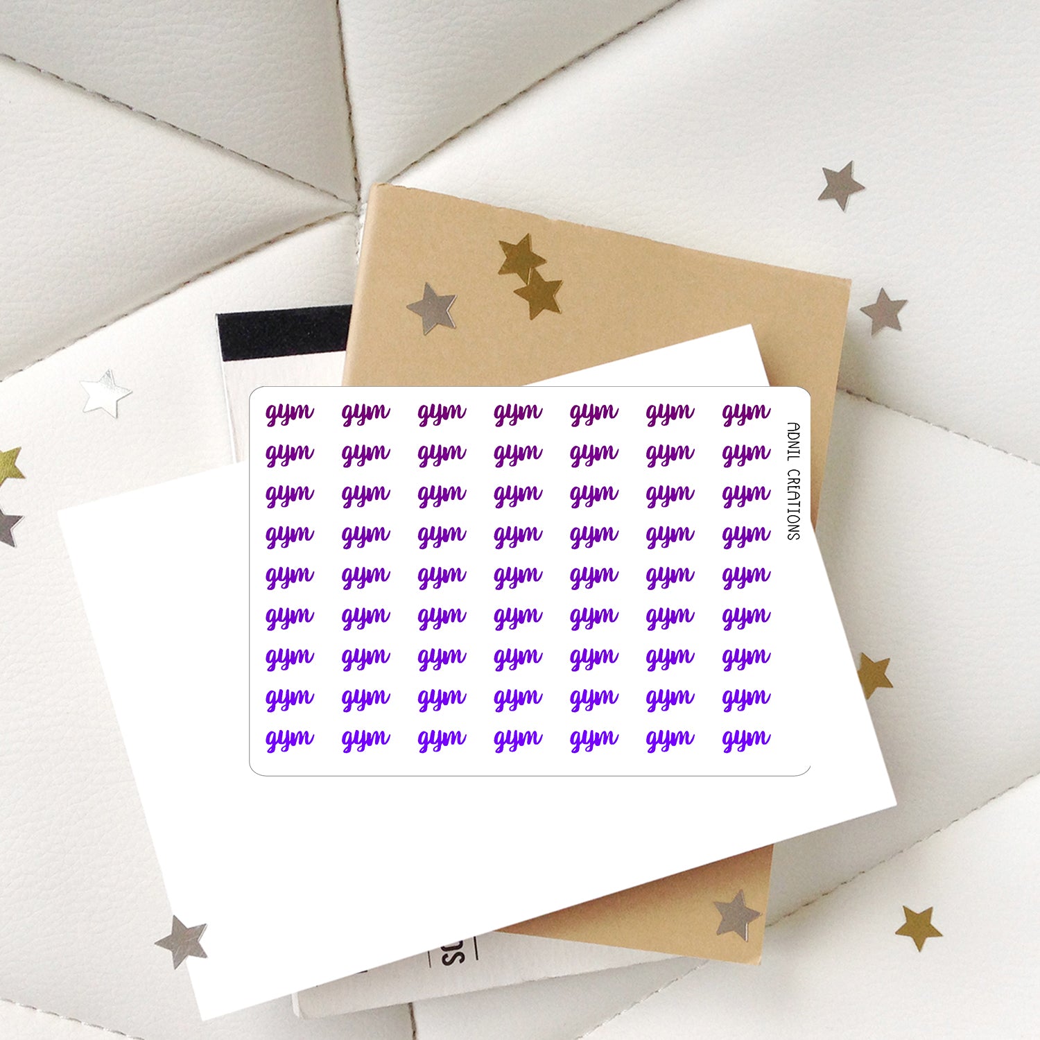 Gym ombre | Planner stickers - Adnil Creations