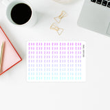 Pay day ombre | Planner stickers - Adnil Creations