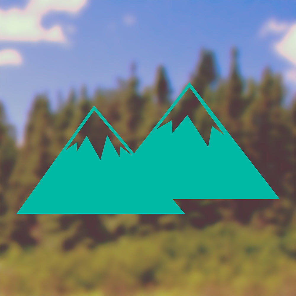 Mountains | Bumper sticker-Bumper stickers-Adnil Creations
