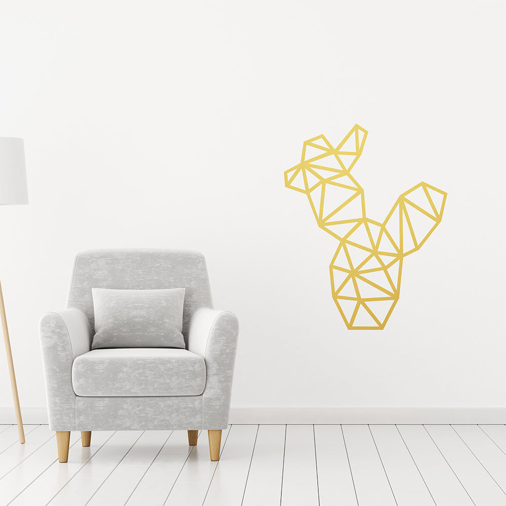 Geometric cactus | Wall decal - Adnil Creations