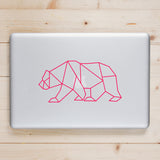Geometric bear | Laptop decal - Adnil Creations