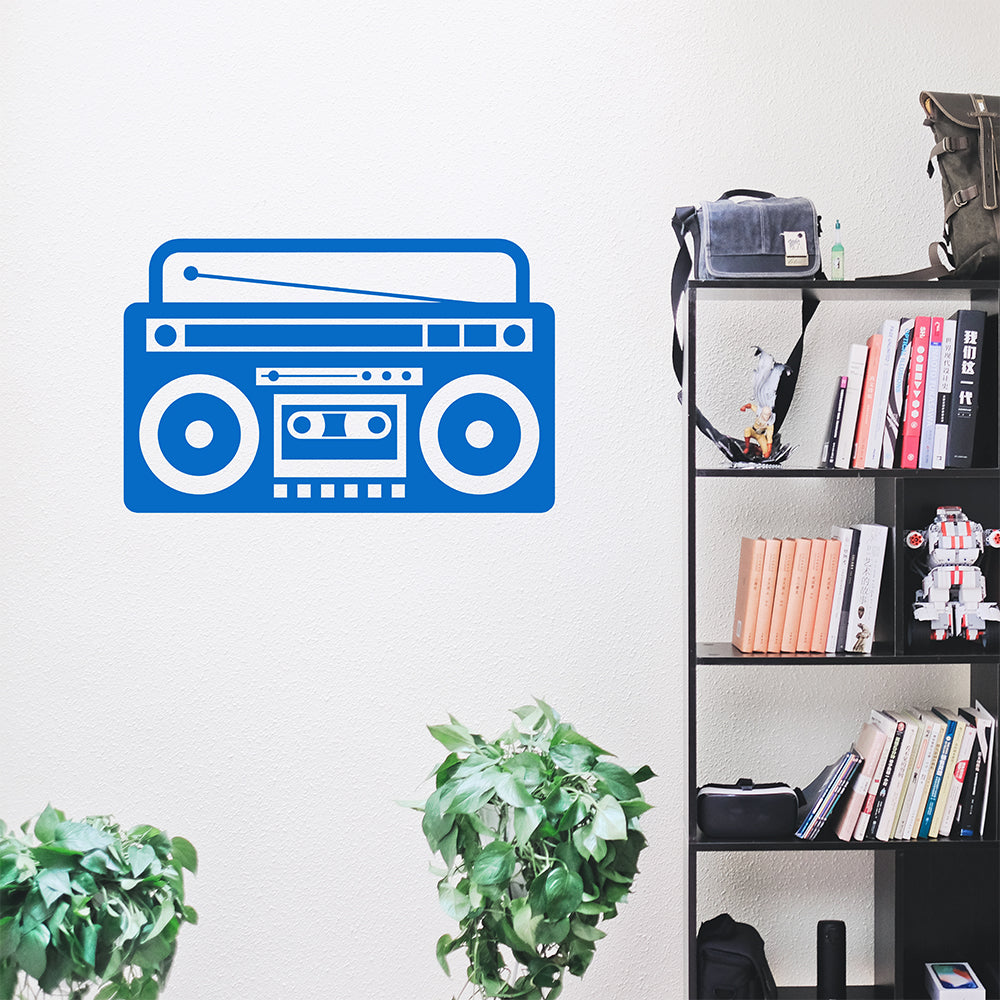 Boom box | Wall decal - Adnil Creations