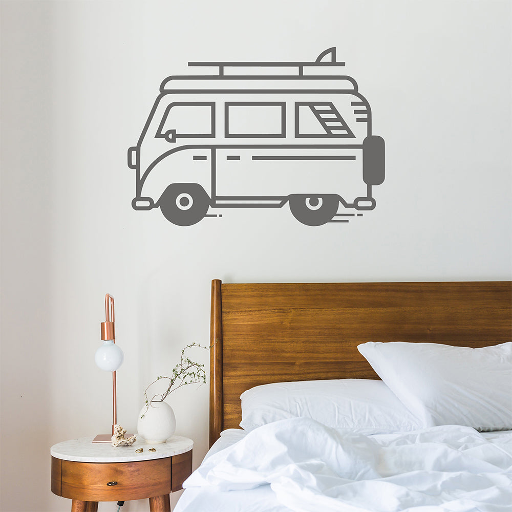 Camper van | Wall decal - Adnil Creations