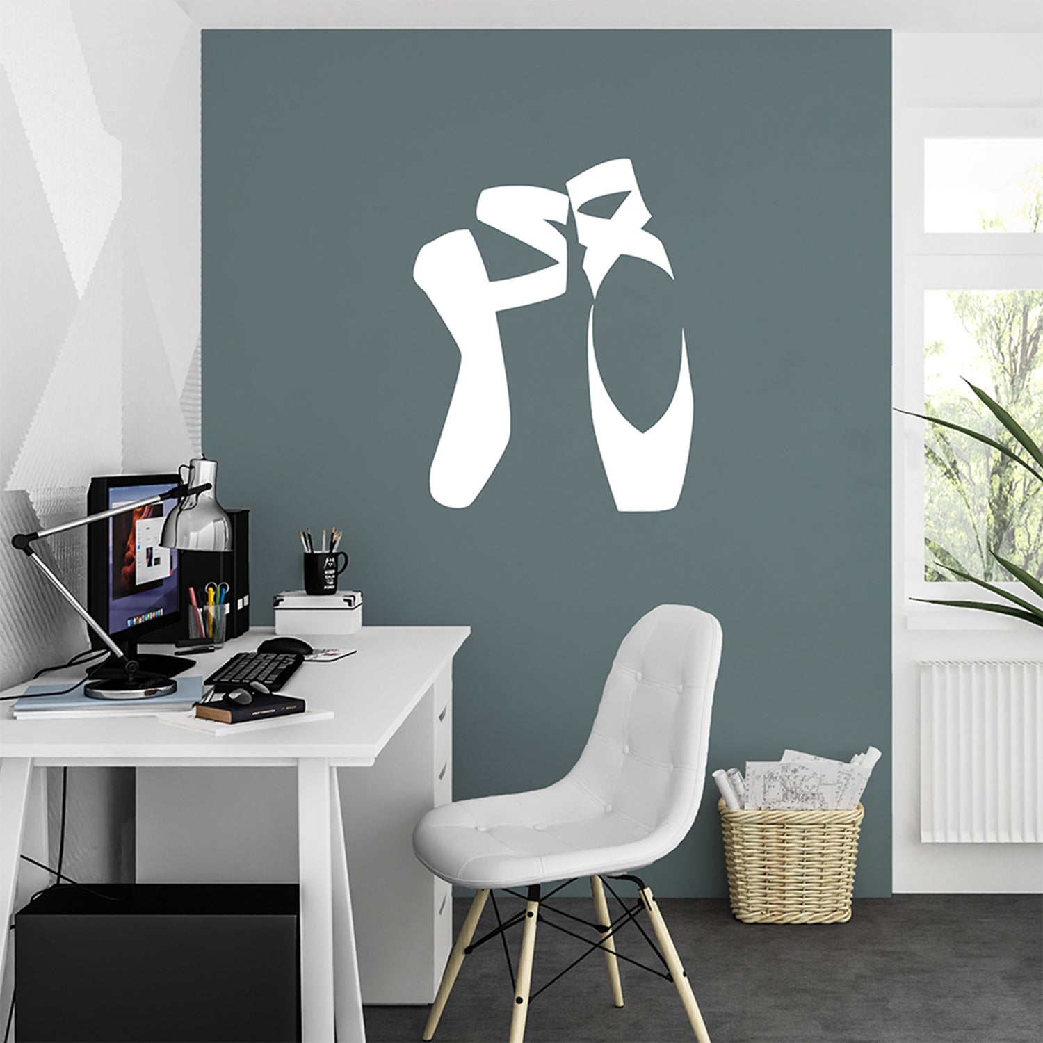 Ballet shoes | Wall decal-Wall art-Adnil Creations