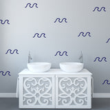 Set of 50 waves | Wall pattern