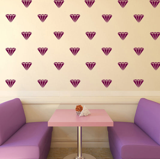 Set of 50 diamonds | Wall pattern - Adnil Creations