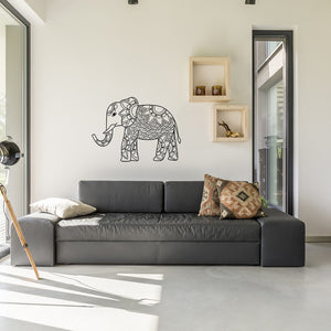 Mandala elephant | Wall decal - Adnil Creations