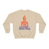 Watercolour Buddha | Yoga Sweater | Unisex Heavy Blend™ Crewneck Sweatshirt